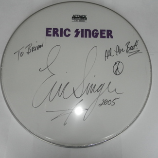 Eric singer drum skin