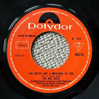 I've Gotta Get A Message To You