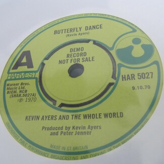 Butterfly Dance / Puis-Je? by Kevin Ayers and The Whole World