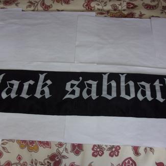 Black Sabbath scarfe 1978 tour