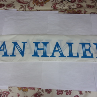 Van Halen scarfe 1980"s