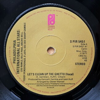 Let's Clean Up The Ghetto