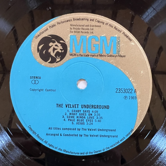 The Velvet Underground for sale elvinyl