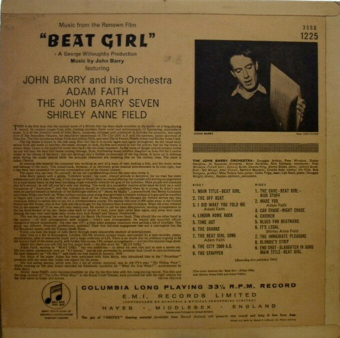 Music From The Film Beat Girl