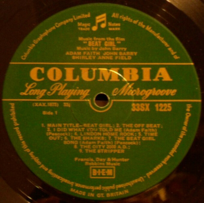 Music From The Film Beat Girl