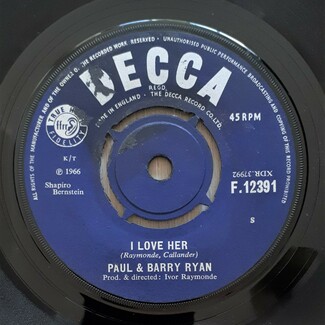 I Love Her / Gotta Go Out To Work