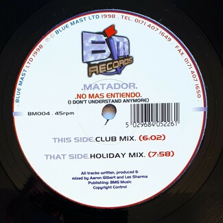 No Mas Entiendo (I Don't Understand Anymore)