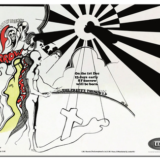 PRETTY THINGS SF Sorrow - high-quality A2 promo poster