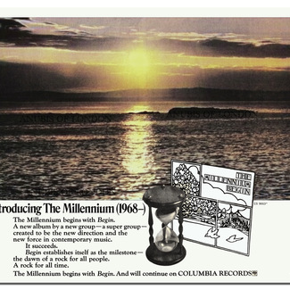 THE MILLENNIUM Begin - high-quality A1 promo poster