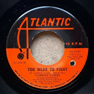 Too Weak To Fight / Let Me Comfort You