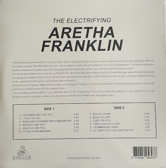 The Electrifying Aretha Franklin