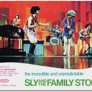 SLY & THE FAMILY STONE - promo poster - A1 poster