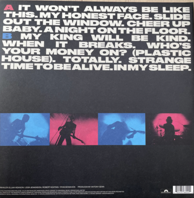 It Won't Always Be Like This - LP
