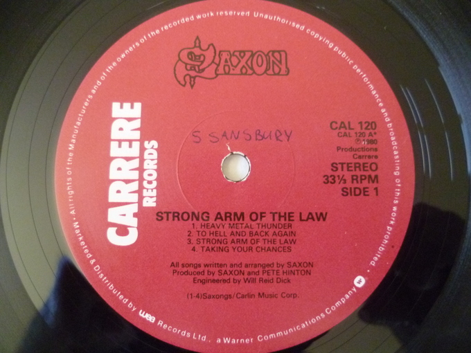 Strong Arm Of The Law