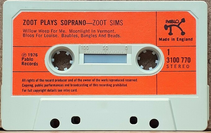 Zoot Plays Soprano