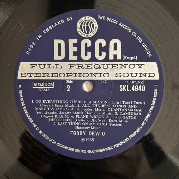 Foggy Dew-O