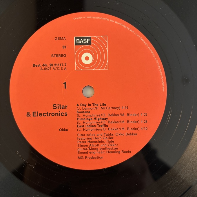 Sitar & Electronics