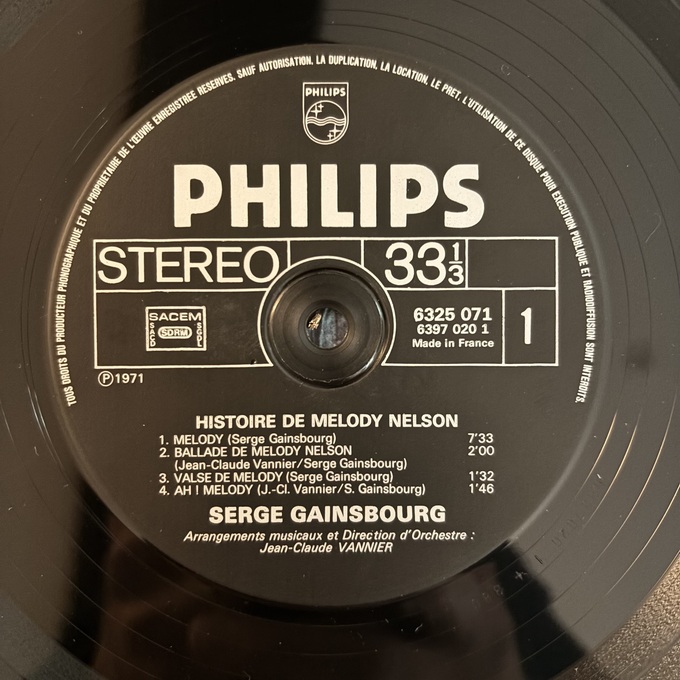Histoire De Melody Nelson