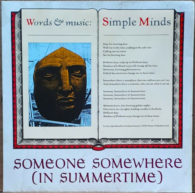 Someone Somewhere (In Summertime)