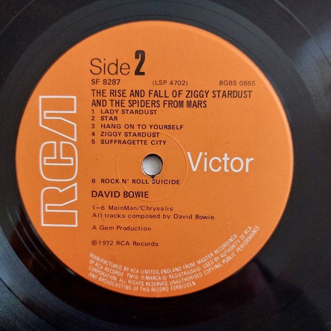 The Rise & Fall Of Ziggy Stardust & The Spiders From Mars