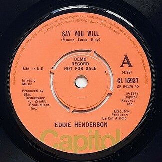 Say You Will / The Funk Surgeon by Eddie Henderson