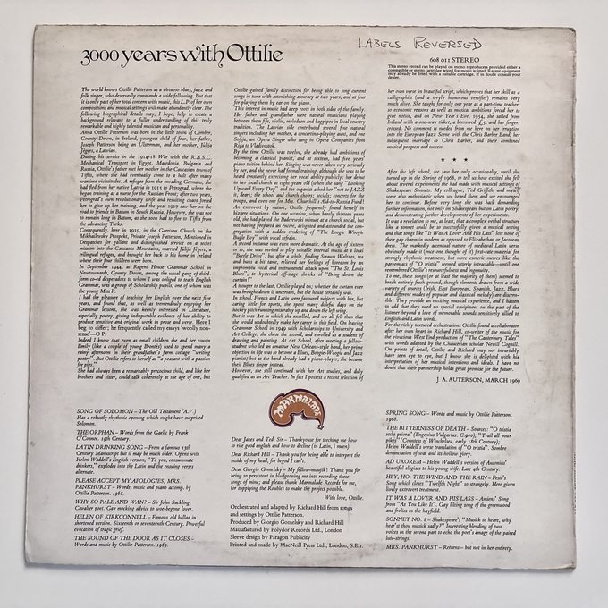 3000 Years With Ottilie