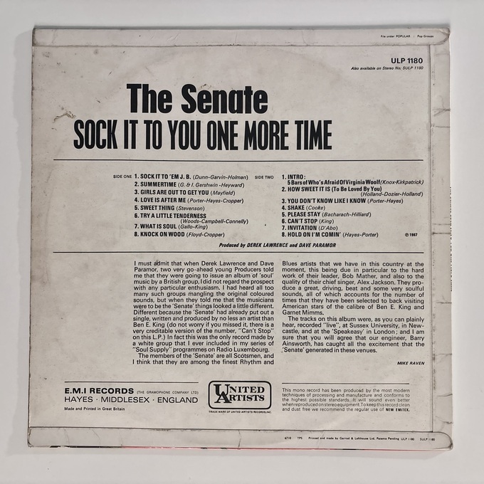 Sock It To You One More Time