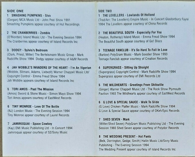 The Radio 1 FM Sessions Volume 2