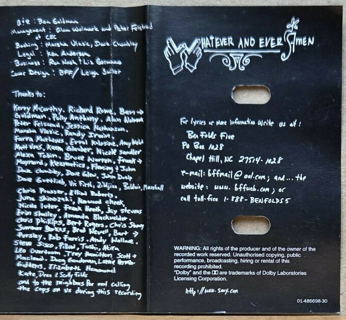 Whatever And Ever Amen