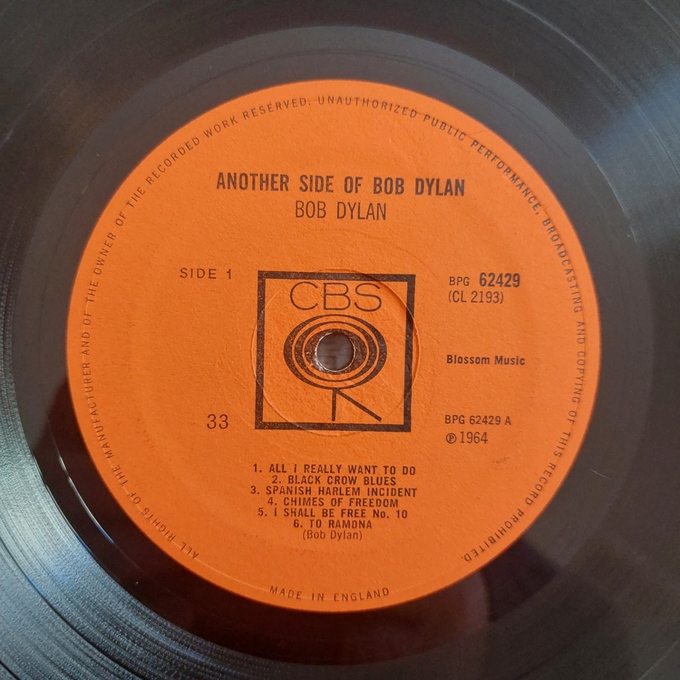 Another Side Of Bob Dylan