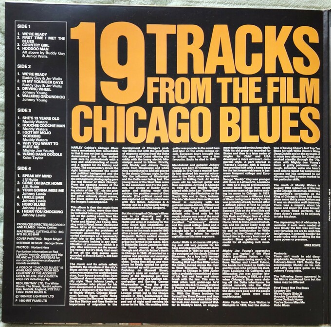 Chicago Blues - 19 Tracks From The Film