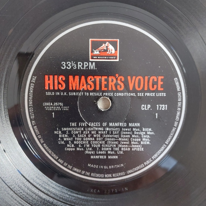 The Five Faces Of Manfred Mann