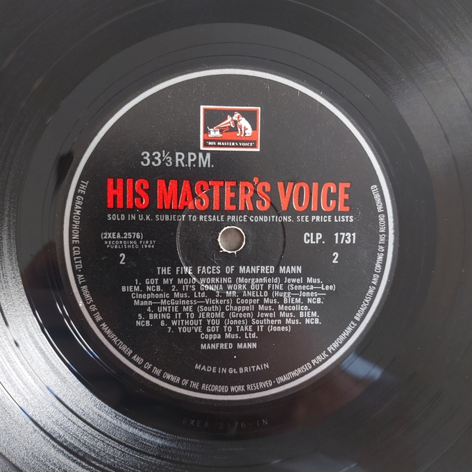 The Five Faces Of Manfred Mann