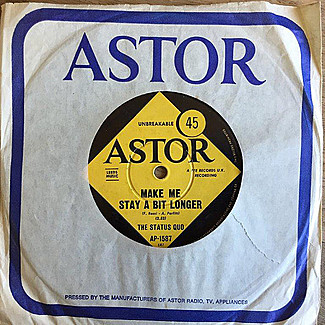 Make Me Stay A Little Longer / Auntie Nellie by Status Quo