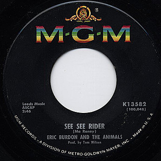 See See Rider / She'll Return It by Eric Burdon and The Animals