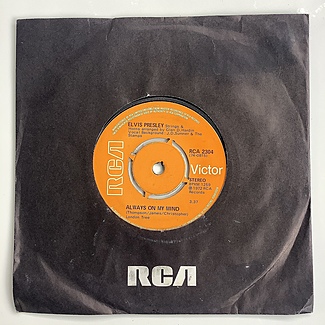 Always On My Mind by Elvis Presley