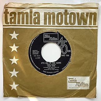It's All In The Game by Four Tops