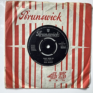 Fools rush in / Down home by Ricky Nelson
