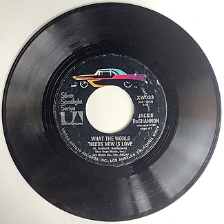 What The World Needs Now Is Love / Needles And Pins by Jackie Deshannon