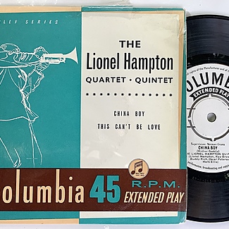 China Boy / This Can’t Be Love by Lionel Hampton And His Quartet