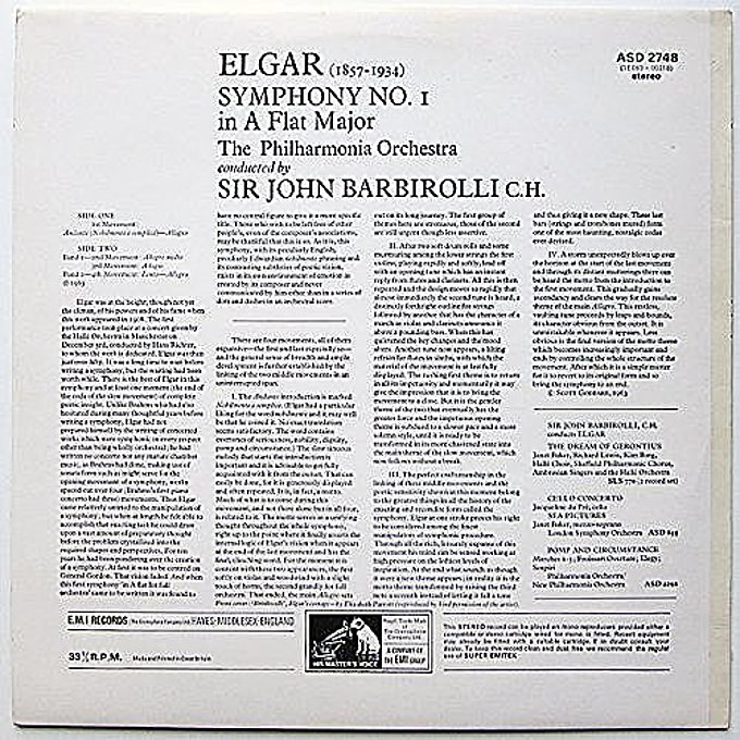 Elgar Symphony No.1