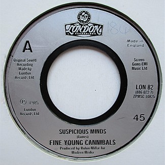 Suspicious Minds by Fine Young Cannibals
