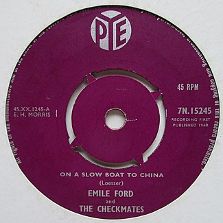 On A Slow Boat To China by Emile Ford & The Checkmates