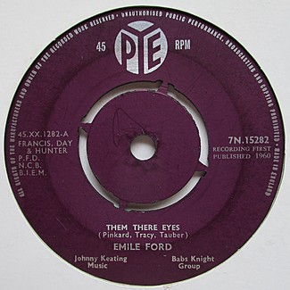 Them There Eyes / Question by Emile Ford