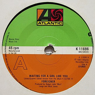 Waiting For A Girl Like You by Foreigner