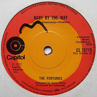 Baby By The Way / Long Way Home by The Fortunes