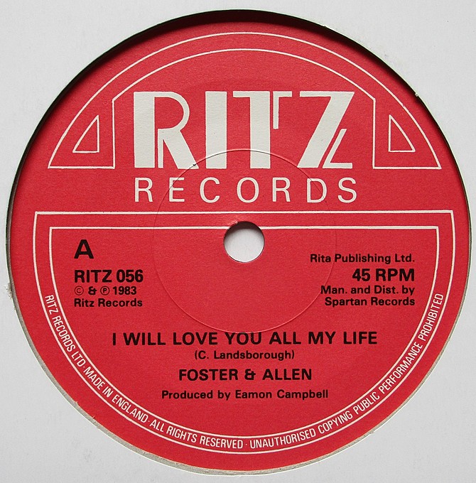 I Will Love You All My Life for sale elvinyl