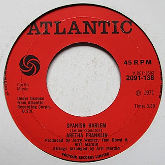 Spanish Harlem / Lean On Me by Aretha Franklin