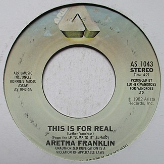 This Is For Real / I Wanna Make It Up To You by Aretha Franklin