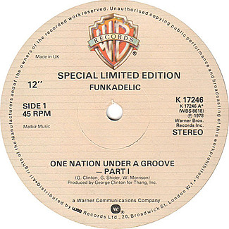 One Nation Under A Groove by Funkadelic